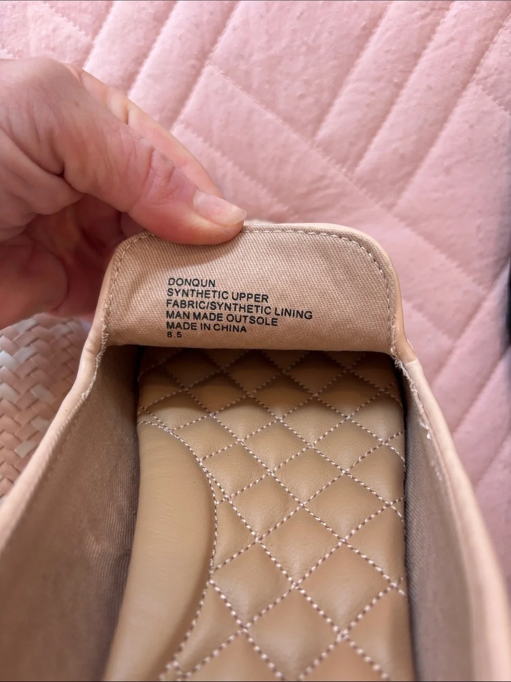 Birdies Pink Woven Loafers